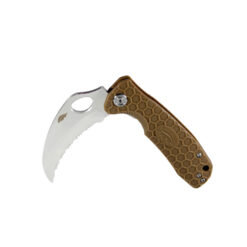 Honey Badger Claw Serrated Small - Tan