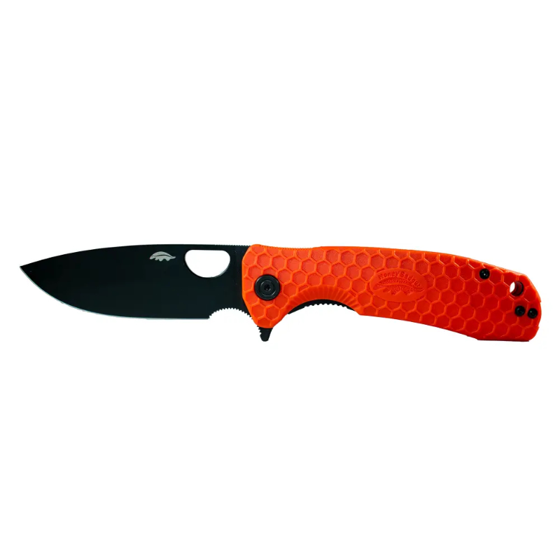 Honey Badger Flipper Black PVD Large - Orange