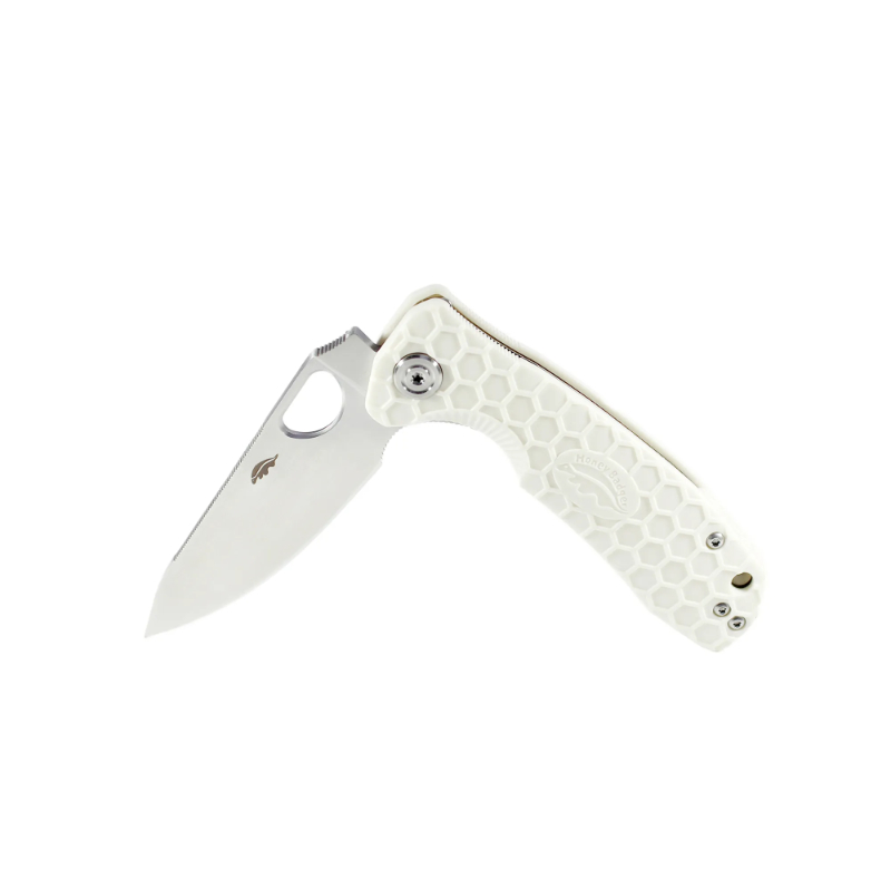 Honey Badger Leaf Medium - White
