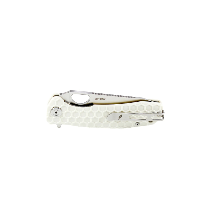 Honey Badger Leaf Medium - White