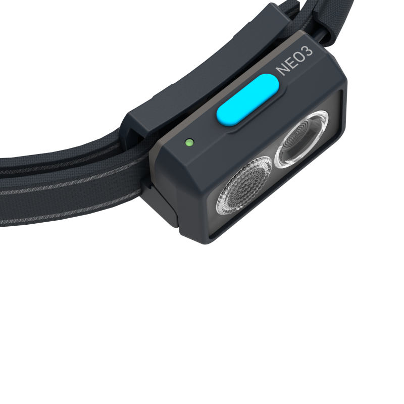 Ledlenser NEO3 Headlamp - Black/Blue