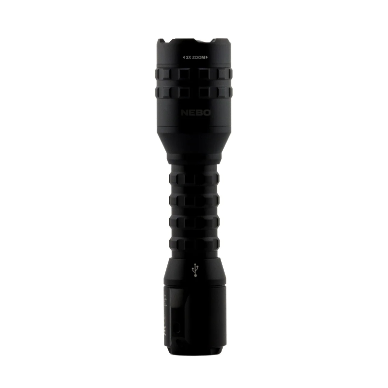 Nebo Davinci 800L Black Line Rechargeable LED Torch