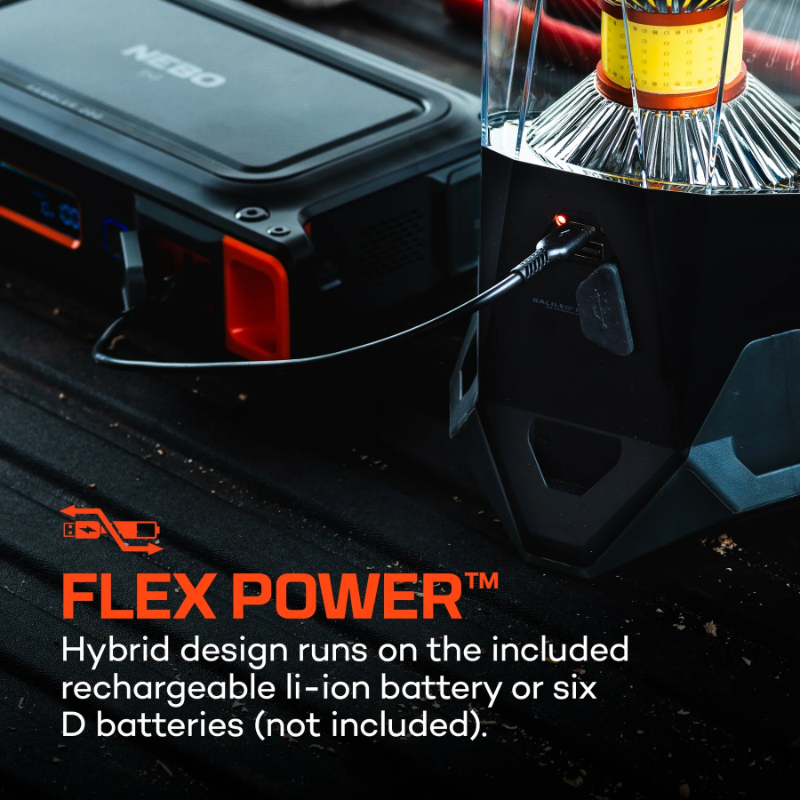 Nebo Galileo 1600 Flex Lantern