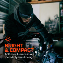 Nebo Mycro 450 Headlamp and Cap Light - Black