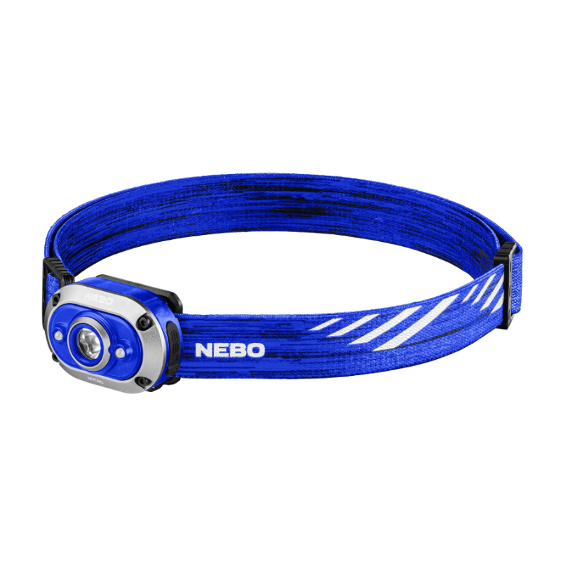Nebo Mycro 450 Headlamp and Cap Light - Blue