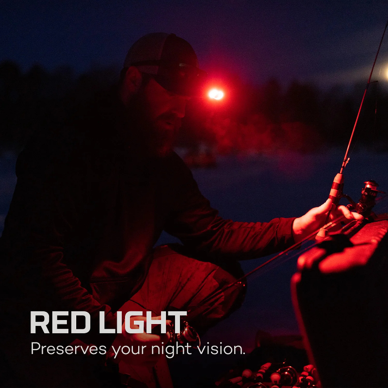 Nebo Mycro 500 Plus Black Line Headlamp and Cap Light