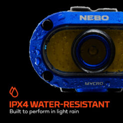 Nebo Mycro 550 Headlamp and Cap Light - Blue