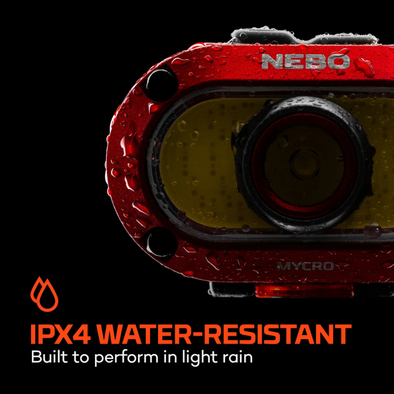 Nebo Mycro 550 Headlamp and Cap Light - Red