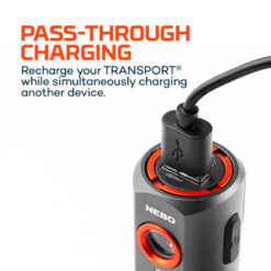 Nebo Transport 400 Flashlight and Car Charger