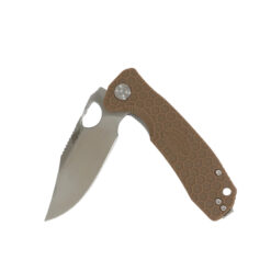 Honey Badger Clip Point 14C28N Medium - Tan