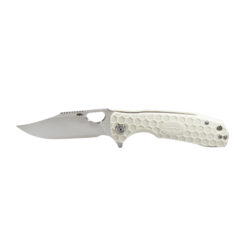 Honey Badger Clip Point 14C28N Medium - White