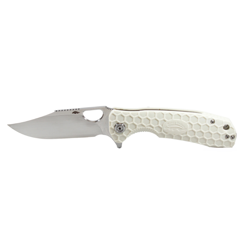 Honey Badger Clip Point Medium - White