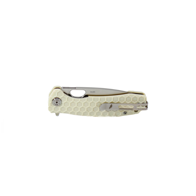 Honey Badger Flipper 14C28N Medium - White