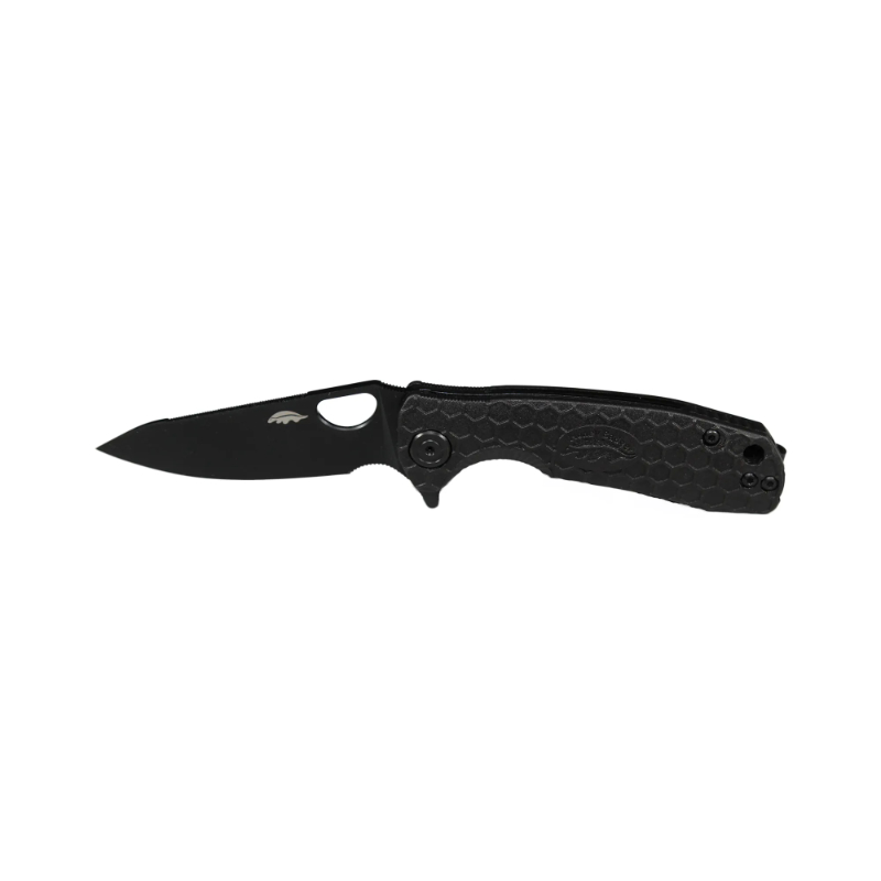 Honey Badger Leaf 14C28N Black PVD Small