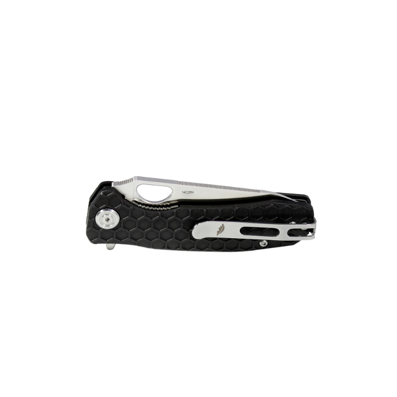 Honey Badger Leaf 14C28N Small - Black