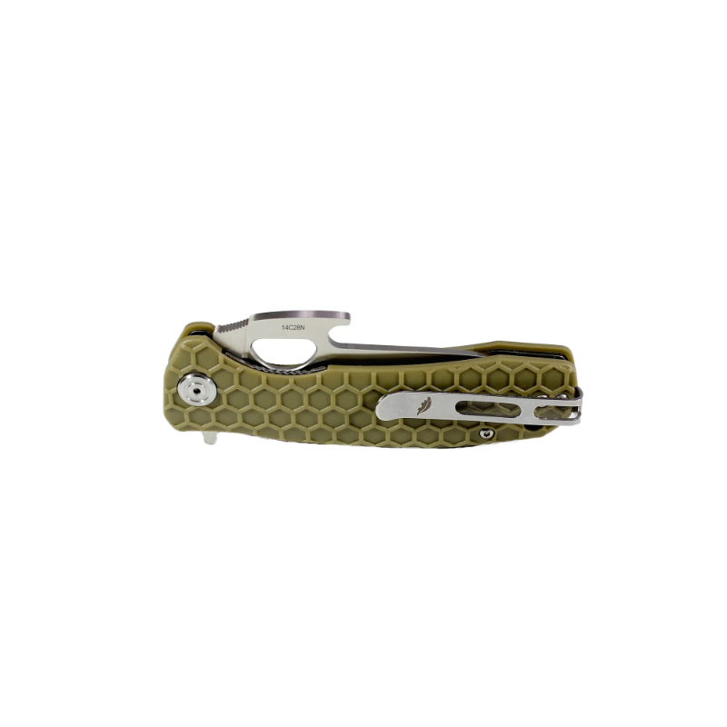 Honey Badger Opener 14C28N Large - Green