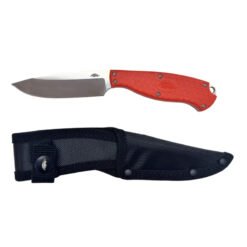 Honey Badger Outfitter Fixed Blade - Nylon Sheath, Orange