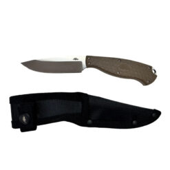 Honey Badger Outfitter Fixed Blade - Nylon Sheath, Tan