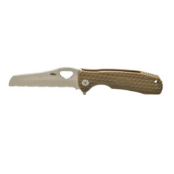 Honey Badger Rescue Serrated Large - Tan