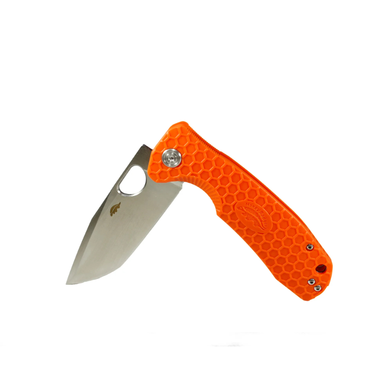 Honey Badger Tanto 14C28N Medium - Orange