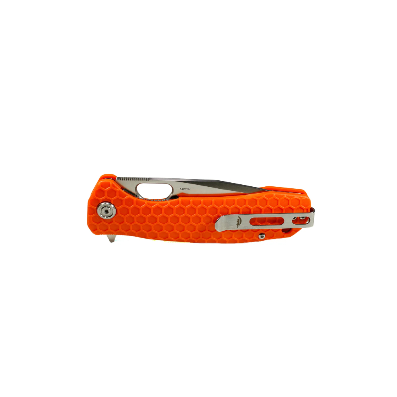 Honey Badger Tanto 14C28N Medium - Orange