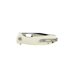 Honey Badger Tanto 14C28N Medium - White
