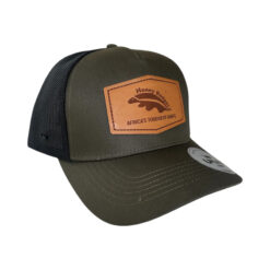 Honey Badger Trucker Cap - Olive/Black