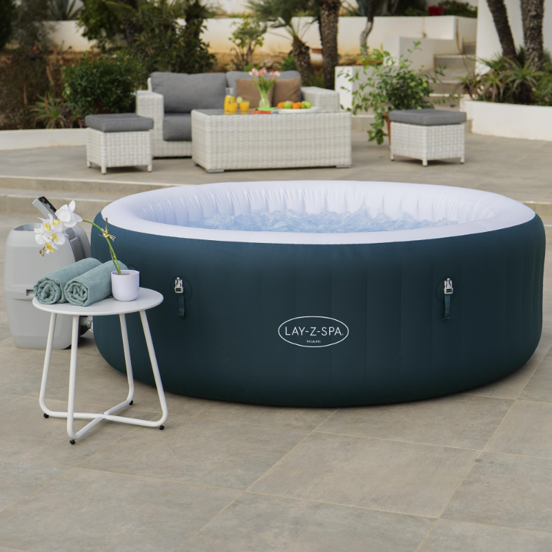 Bestway Miami EnergySense AirJet 6 Lay-Z-Spa