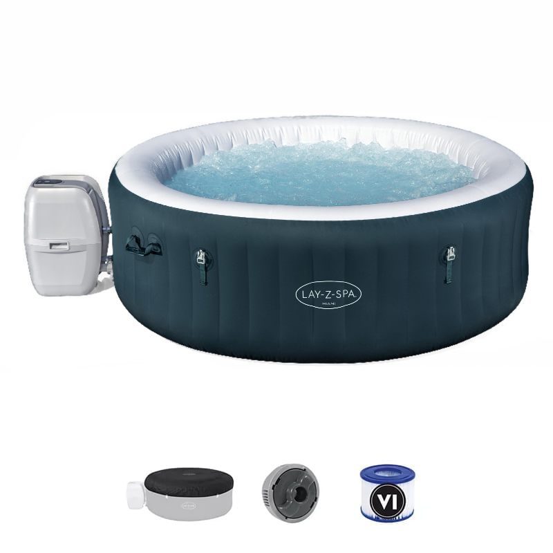 Bestway Miami EnergySense AirJet 6 Lay-Z-Spa