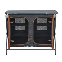 OZtrail Deluxe 3 Shelf Double Cupboard