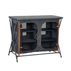 OZtrail Deluxe 3 Shelf Double Cupboard