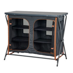 OZtrail Deluxe 3 Shelf Double Cupboard