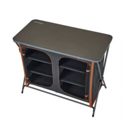 OZtrail Deluxe 3 Shelf Double Cupboard
